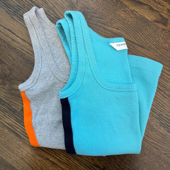 Tommy Hilfiger Tops - Tommy Hilfiger Women's Blue/Grey Tank Top Set of 2 Size Small